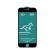 Folie sticla 9D compatibil cu IPhone 7 / 8 - Contur negru
