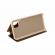 Husa Carte Clear View pentru Huawei P40 Lite Functie Stand Auriu