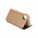 Husa Carte Clear View pentru Huawei P40 Lite Functie Stand Auriu