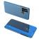 Husa Carte Clear View pentru Huawei Y6P Functie Stand Albastru