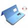 Husa Carte Clear View pentru Samsung Galaxy A51 Functie Stand Albastru