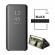 Husa Protectie Toc Flip Cover Clear View Mirror Huawei P40 Lite E Negru