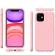 Husa Silicon Soft-Touch Compatibila Cu Apple IPhone 11 Pro Max Roz Prafuit