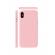 Husa Silicon Soft-Touch Compatibila Cu Apple IPhone X / Xs Roz prafuit