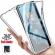Husa protectie compatibila cu Huawei Y6P PC & Glass -360? (fata + spate) transparenta