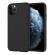 Husa silicon soft-touch compatibil cu Apple IPhone 11 Pro Max Negru
