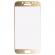 Folie sticla protectie ecran Full Face margini aurii pentru Samsung Galaxy J7 (2017) J730