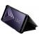 Husa Samsung Galaxy A6 Plus (2018) - Flip Mirror tip Carte Capac translucid Neagra