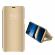 Husa Samsung Galaxy J6 (2018) Clear View Mirror Oglinda Gold Flip Standing Cover .Permite vizualizarea prin capacul superior