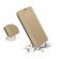 Husa Samsung Galaxy J6 (2018) Clear View Mirror Oglinda Gold Flip Standing Cover .Permite vizualizarea prin capacul superior