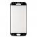 Folie sticla protectie ecran Full Cover margini curbate negre pentru Samsung Galaxy S6 Edge (SM-G925)