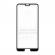 Folie sticla full size cu adeziv pe toata suprafata EuroCELL pentru Huawei P20 Pro negru