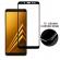 Folie sticla securizata 5D Full Glue pentru Samsung Galaxy A8 (2018) Negru