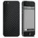 Colant sticker Junli model Carbon Black pentru iPhone 5 / 5S / SE