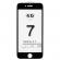 Folie sticla Kabelwelt 4D Full body Black pentru Apple iPhone 7