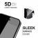 Folie sticla securizata 5D Full Glue pentru iPhone 8 Plus Negru