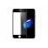 Folie sticla securizata iPhone 6/6S Full Cover negru curbata 3D Forever