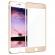 Folie sticla protectie ecran Full Face 4D margini aurii pentru Apple iPhone 7 Plus 8 Plus