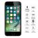 Folie sticla securizata Full Cover Full Glue pentru iPhone 8 Plus Negru