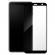 Folie sticla Samsung A9 2018 duritate 9 H  Margine negru
