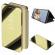 Husa Protectie Toc Flip Cover Clear View Mirror Huawei Mate 20 Lite Auriu