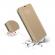 Husa Protectie Toc Flip Cover Clear View Mirror Samsung Galaxy A7 2018 Auriu