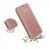 Husa Protectie Toc Flip Cover Clear View Mirror Samsung Galaxy S7 Edge Roz