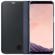 Husa Samsung Galaxy S8 Plus Clear View Neagra Black .Husa Din Policarbonat si Piele Ecologica .Permite vizualizarea prin capacul superior
