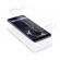 Husa din silicon 360 de grade Eurocell pentru Samsung Galaxy A7 2018 alb transparent