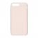 Husa din silicon mat cu interior de microfibra EuroCell pentru iPhone 8 Plus roz pal