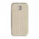 Husa flip EuroCELL 360 de grade pentru Samsung Galaxy J3 2017 auriu