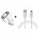 Incarcator Auto Fast Charge 12V/3.5A 7A QC3.0 2 porturi USB 1 port Type C+Cablu Micro USB