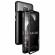 Husa Bumper Aluminium Magnetic 360 cu Spate de Sticla Securizata compatibil cu Huawei P30 Pro Black