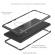 Husa Bumper Aluminium Magnetic 360 cu Spate de Sticla Securizata compatibil cu Huawei P30 Pro Black
