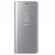 Husa Flip Stand Clear View Compatibila Samsung Galaxy A7 2018 Silver