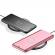 Husa Protectie Toc Flip Cover Clear View Mirror Huawei Y7 2019 Roz