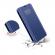 Husa Protectie Toc Flip Cover Clear View Mirror Samsung Galaxy A30 Albastru