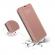Husa Protectie Toc Flip Cover Clear View Mirror Samsung Galaxy J4 plus Roz
