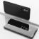 Husa Samsung Galaxy A50 / A30s - Flip Mirror tip Carte Capac translucid Neagra