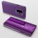 Husa Samsung Galaxy S9 - Flip Mirror tip Carte Capac translucid violet