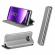 Husa Flip Cover Magnetic Pentru Huawei Y7 Prime 2019 / Y7 2019 Argintiu