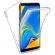 Husa Samsung A7 2018 (A750) - Full Body Gekko 360° (Fata+Spate) - silicon+plastic TRANSPARENTA