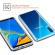 Husa Samsung A7 2018 (A750) - Full Body Gekko 360° (Fata+Spate) - silicon+plastic TRANSPARENTA
