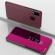 Husa Samsung Galaxy M20 - Flip Mirror tip Carte Capac translucid Purpurie