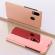 Husa Samsung Galaxy M20 Flip Mirror tip Carte Capac translucid Rose