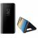 Husa protectie Clearview high quality HTPhone  flip pentru Samsung Galaxy M20 Black