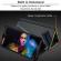 Husa protectie Clearview high quality HTPhone  flip pentru Samsung Galaxy M20 Black