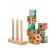 Puzzle vertical cu cuburi djeco - puzz-up forest