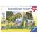 Puzzle dinozauri - 3x49 piese