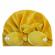 Caciulita tip turban din catifea cu perlute (marime disponibila: 3-6 luni